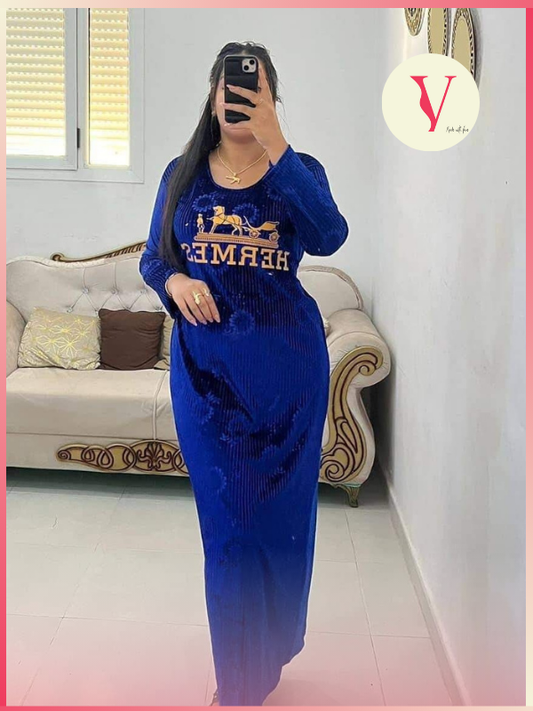 ❤️🔥  روب هرماس قطيفة روعة ❤️🔥