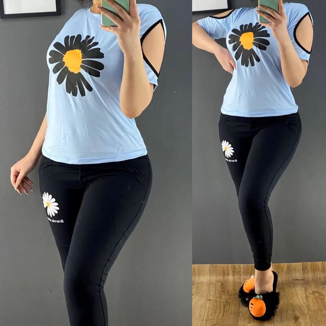 أنسومبل زهرة 🌻جديييد ❤️و سعر نااار 🔥