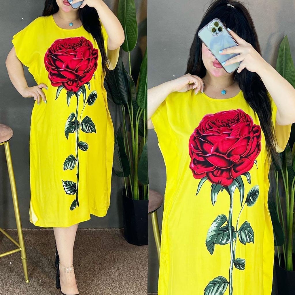 فستان الوردة 🌹 الجديييد الجديييد 🤩و سومة أرررض 🔥