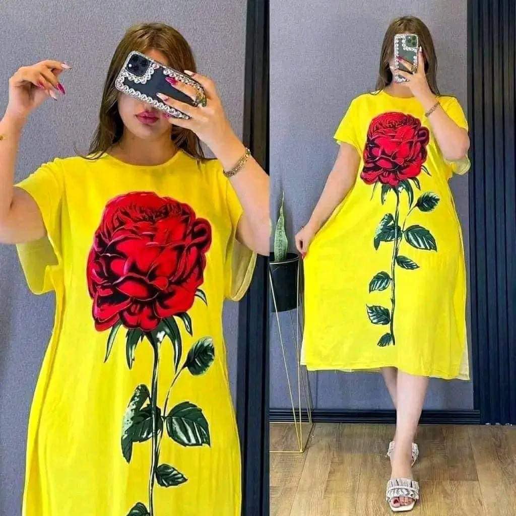 فستان الوردة 🌹 الجديييد الجديييد 🤩و سومة أرررض 🔥