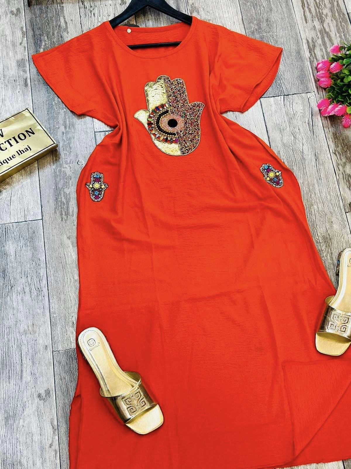 جبة الخــامــسة 🧿 مـــيـدي 💗 قـمـاش هايــل