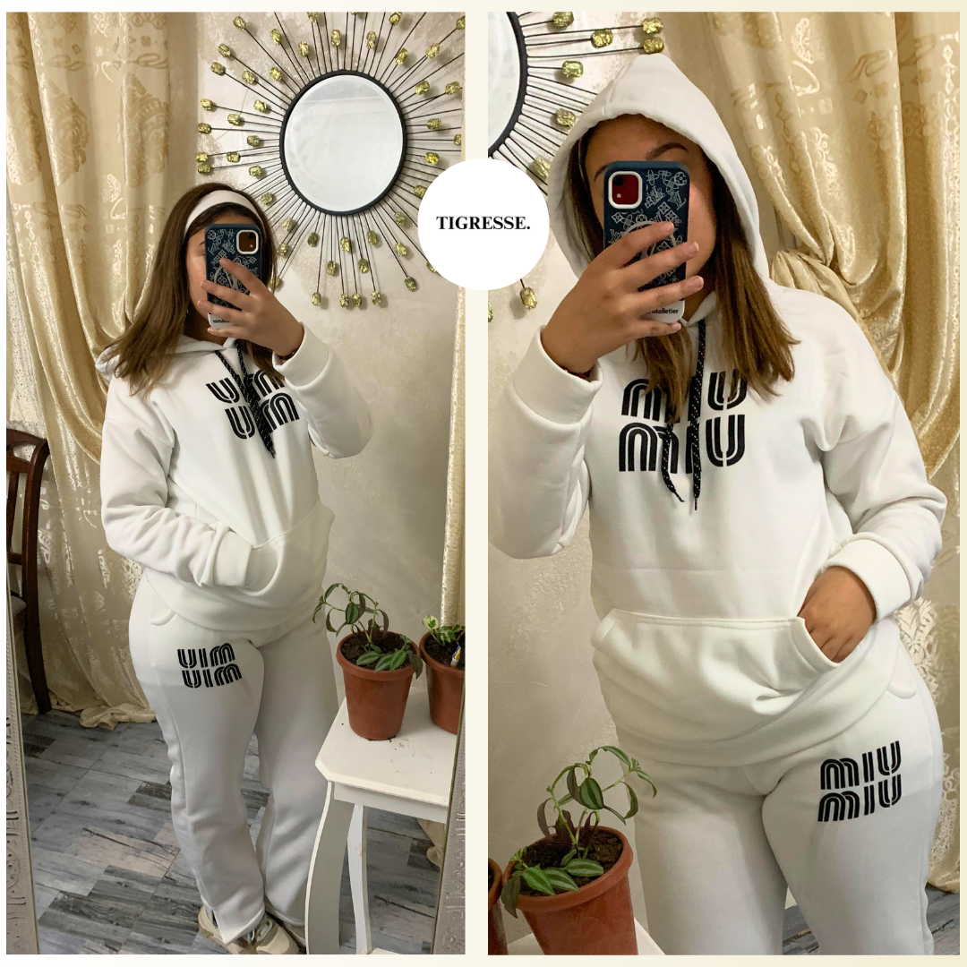 Ensemble Over-Size MIU MIU ✨ Quality TOP