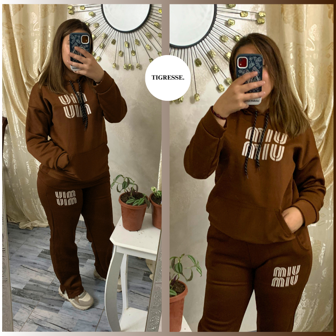 Ensemble Over-Size MIU MIU ✨ Quality TOP