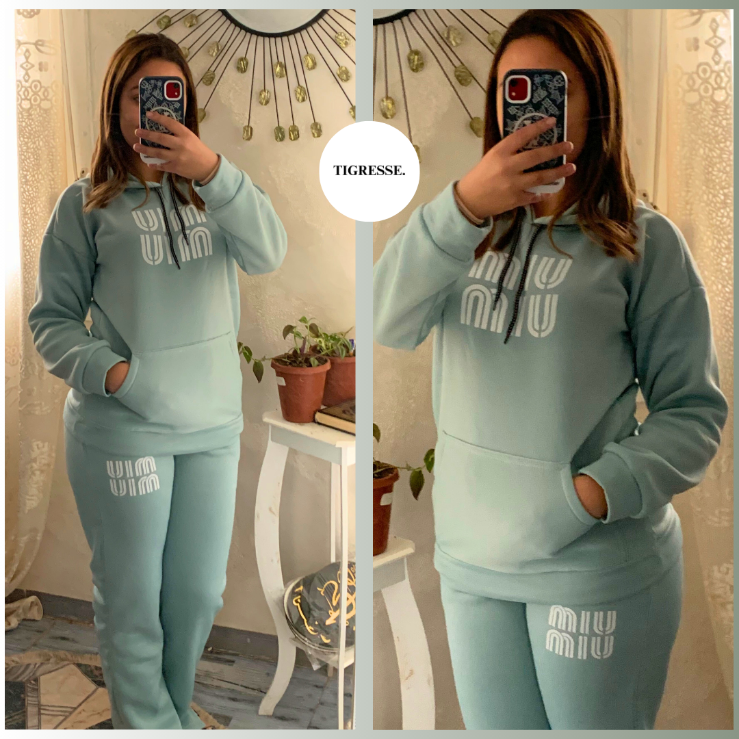 Ensemble Over-Size MIU MIU ✨ Quality TOP