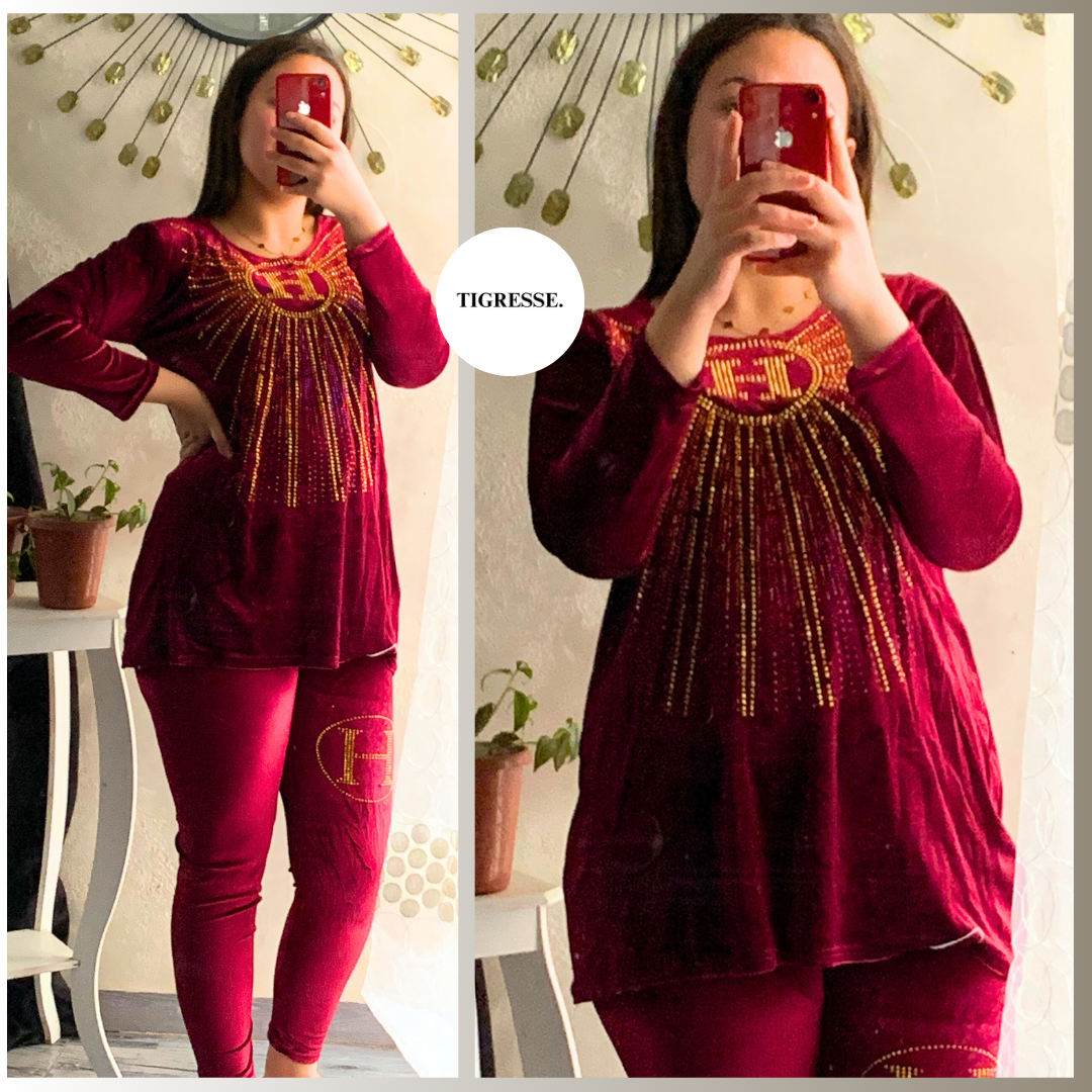 بـيجامة قطـيفة 💖 شانال هيرماس