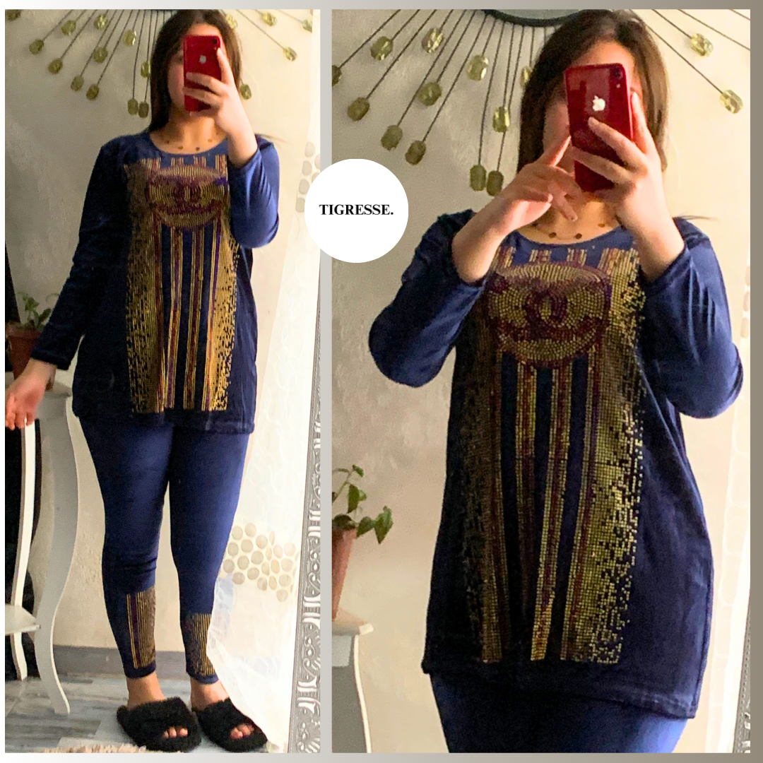 بـيجامة قطـيفة 💖 شانال هيرماس