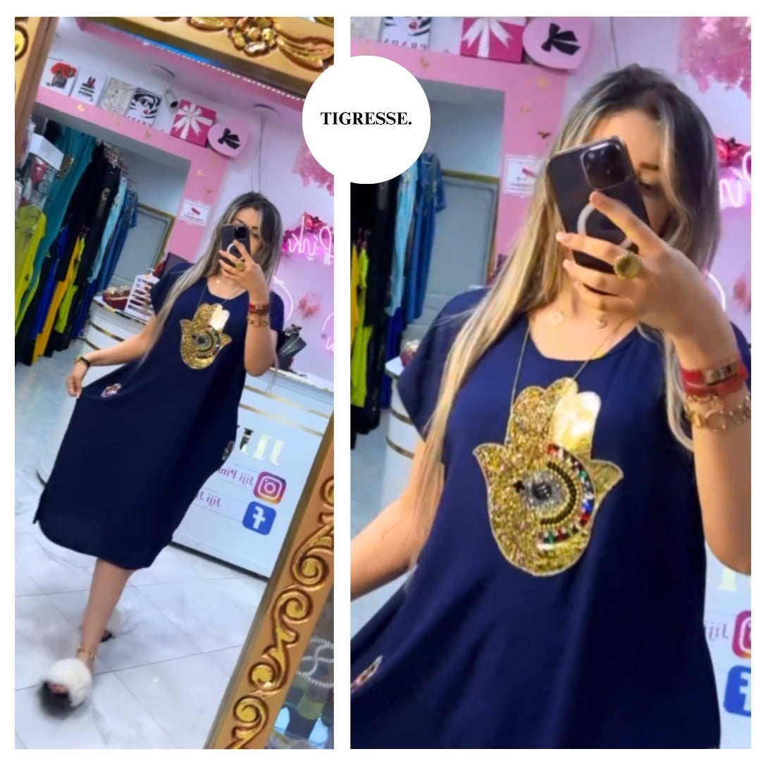 جبة الخــامــسة 🧿 مـــيـدي 💗 قـمـاش هايــل