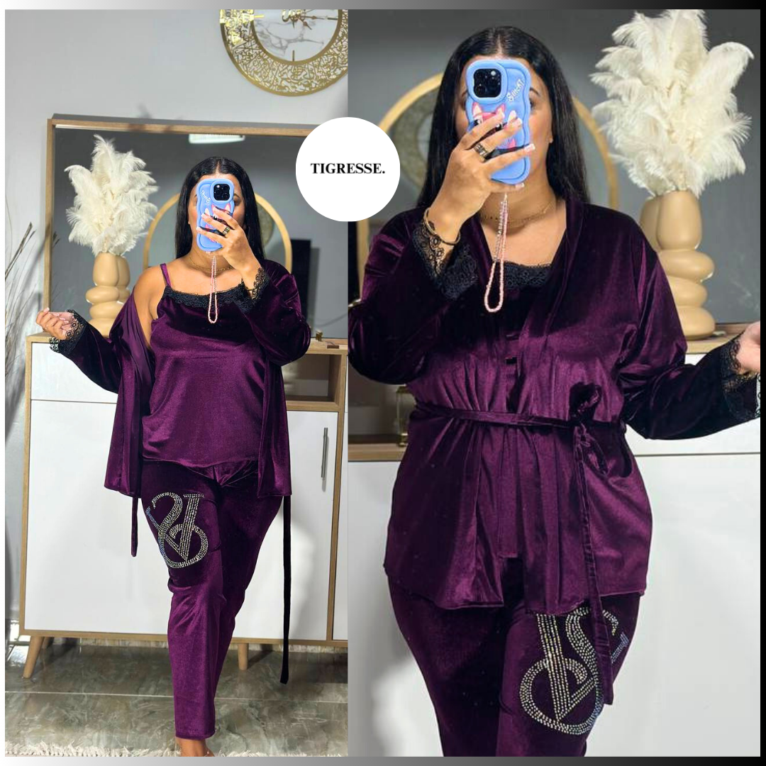 Pijama Victoria Secret 🔹 Besti + KImono + pantalon  💖