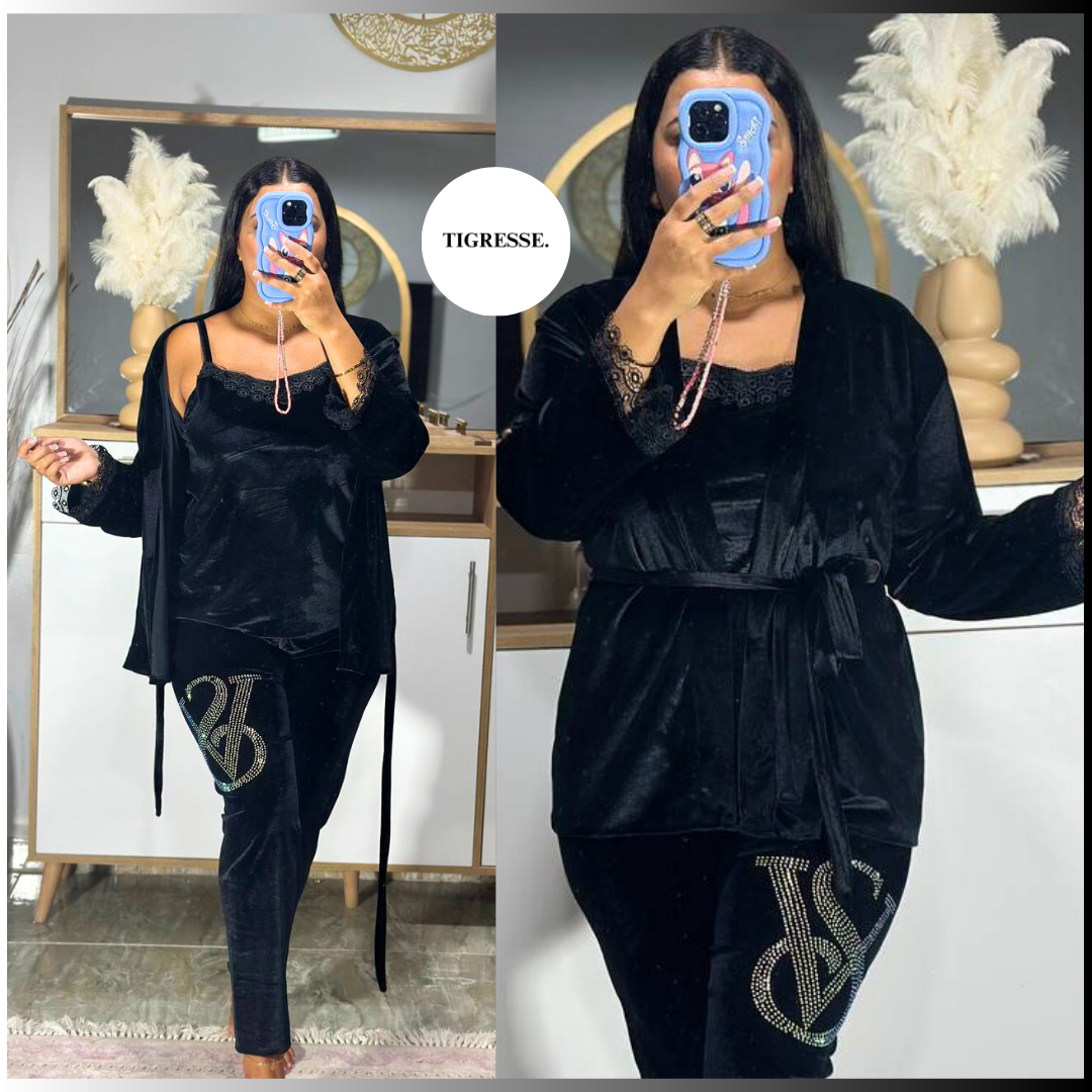 Pijama Victoria Secret 🔹 Besti + KImono + pantalon  💖