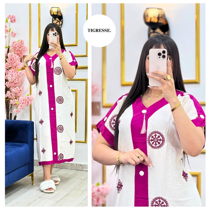 Jeba Kfala - Tissu Lin