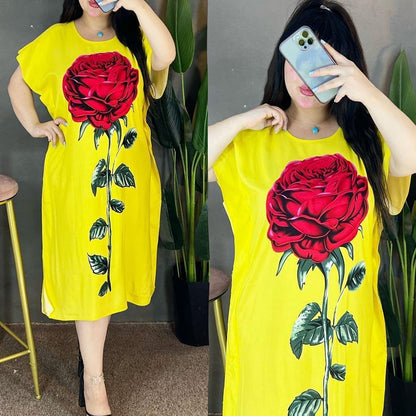 فستان الوردة 🌹 الجديييد الجديييد 🤩و سومة أرررض 🔥