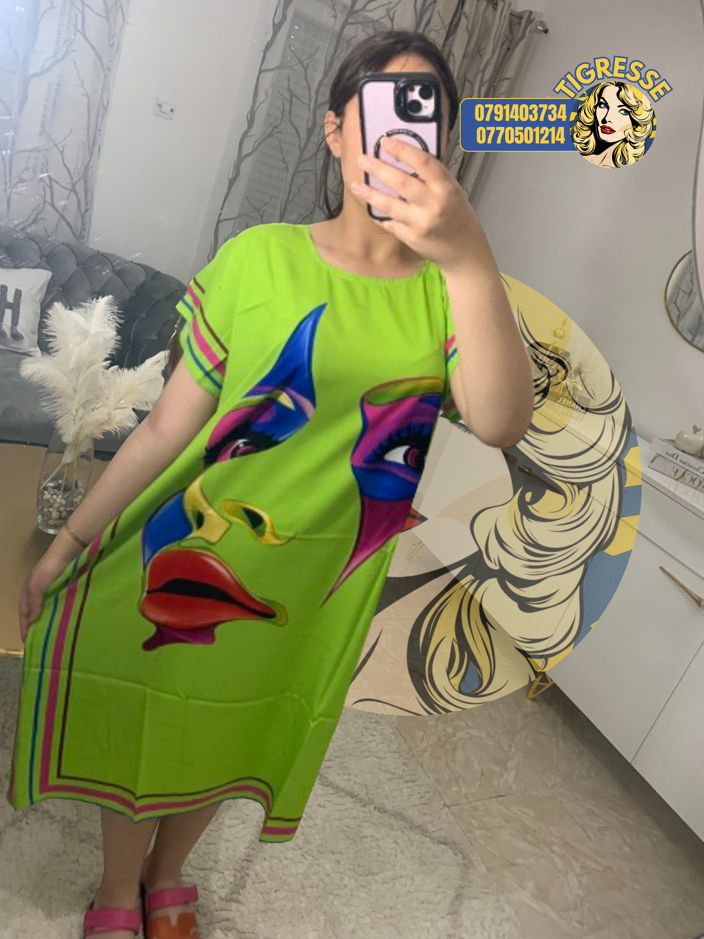 جبة تاع الوجه ✨ قماش هايل صيفي